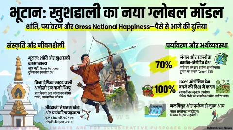 भूटान: हिमालय की गोद में बसा शांति, संस्कृति और खुशी का अनोखा देश