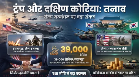 Iran War: ट्रंप ने दक्षिण कोरिया से मांगी सैन्य मदद, सियोल के इनकार के बाद संयुक्त अभ्यास में कटौती के आदेश
