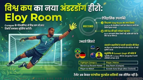 विश्व कप में Curaçao के गोलकीपर Eloy Room का रिकॉर्ड, छोटे देशों की बड़ी पहचान बनती नई कहानियां