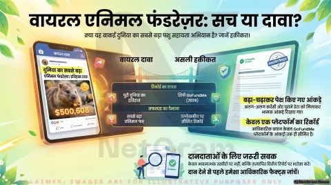 GoFundMe के ‘सबसे बड़े पशु फंडरेज़र’ के दावे की सच्चाई, वायरल पोस्ट और हकीकत के बीच का अंतर