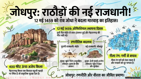 जोधपुर का इतिहास नीला शहर, राठौड़ों की राजधानी और इसकी स्थापना की असली कहानी
