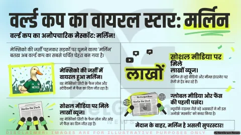 मेक्सिको सिटी की सड़कों से सोशल मीडिया तक छाया ‘मर्लिन’, वर्ल्ड कप के बीच पालतू बतख बना फैन्स का पसंदीदा चेहरा