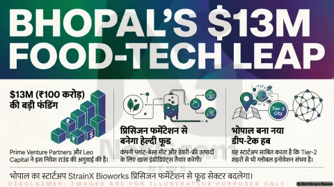 भोपाल की StrainX Bioworks ने जुटाए 13 मिलियन डॉलर, भारत के फूड-टेक सेक्टर में बड़ा दांव