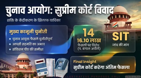मुख्य चुनाव आयुक्त ज्ञानेश कुमार के फैसलों के खिलाफ याचिका; SIT जांच की मांग : Supreme Court ECI Petition Alert 2026