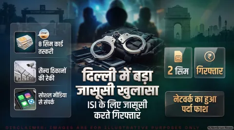 ISI से जुड़े पति-पत्नी गिरफ्तार; तुरंत पढ़ें स्पेशल सेल की फॉरेंसिक और डिजिटल जांच रिपोर्ट : Delhi Espionage Alert
