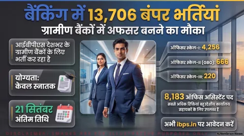 Banking Exam Updates 2026: ऑफिस असिस्टेंट और ऑफिसर स्केल I, II, III की भर्ती; जानिए ibps.in पर आवेदन का तरीका: Banking Exam Updates 2026