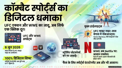 UFC और WWE अपडेट: फाइट फैंस के लिए धमाकेदार हफ्ता