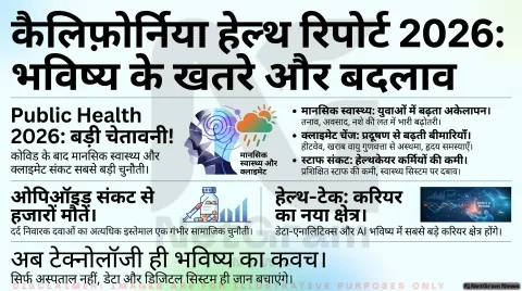 कैलिफ़ोर्निया की नई हेल्थ रिपोर्ट ने दी चेतावनी: महामारी खत्म हुई, लेकिन स्वास्थ्य चुनौतियाँ नहीं