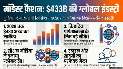 मॉडेस्ट फ़ैशन बना ग्लोबल ट्रेंड, 2028 तक 433 अरब डॉलर के बाज़ार की ओर बढ़ रही इंडस्ट्री