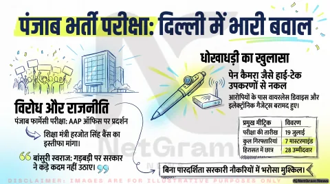 अगर आप भी दे रहे हैं पंजाब की सरकारी भर्ती परीक्षाएं, तो थोड़ा ठहरिए! तुरंत जानें 19 जुलाई की परीक्षा और 7 मुख्य आरोपियों की गिरफ्तारी