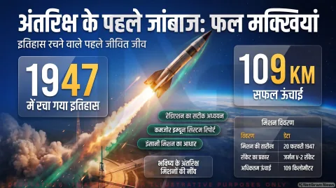 Space Biology : अंतरिक्ष यात्रा में मानव प्रतिरक्षा प्रणाली को समझने के लिए फ्रूट फ्लाइज पर नासा की अहम रिसर्च