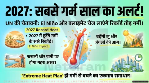 संयुक्त राष्ट्र की चेतावनी: El Niño के असर से 2027 बन सकता है अब तक का सबसे गर्म साल