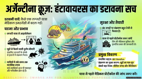 स्वास्थ्य/अनोखी पृष्ठभूमि: अर्जेंटीना का हंटावायरस और ‘डरावनी क्रूज़’ की यादें