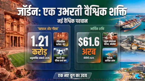 जॉर्डन को करीब से जानिए: इतिहास, पर्यटन, शाही सियासत से लेकर अर्थव्यवस्था तक की पूरी इनसाइड स्टोरी