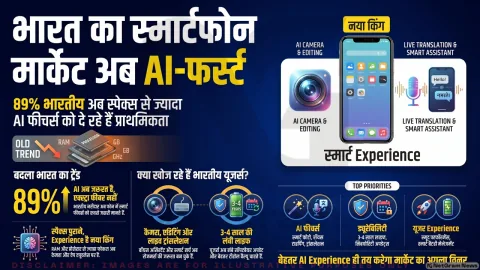 भारत में स्मार्टफोन खरीद का बदलता ट्रेंड: अब AI फीचर्स बने पहली पसंद
