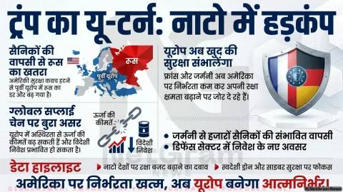ट्रंप के यू-टर्न से बढ़ी बेचैनी, यूरोप में अमेरिकी सैनिकों पर नाटो देशों के बीच नई चिंता