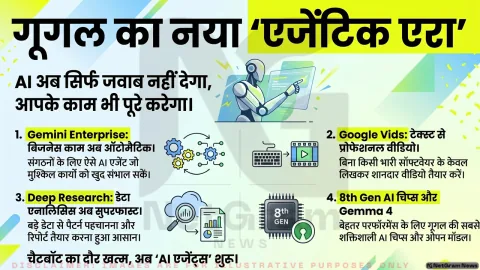 गूगल ने पेश किया ‘एजेंटिक एरा’, Gemini और Gemma 4 के साथ AI को जवाब से आगे ले जाने की तैयारी