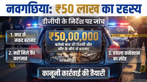 कार से मिले 50 लाख पर FIR न होने की होगी जांच; DGP ने दिए विस्तृत आदेश : Naugachia Cash Seizure Alert
