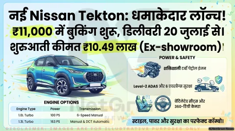 Nissan Tekton की बुकिंग शुरू, जानें कैसे करें बुक और कब मिलेगी डिलीवरी