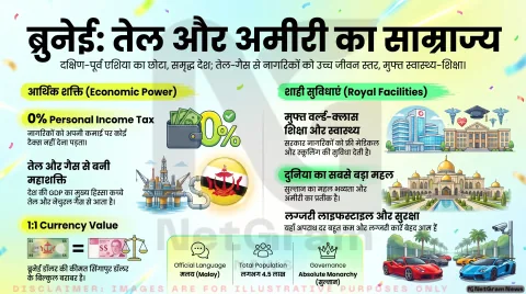 “ब्रुनेई: एक छोटा देश, लेकिन तेल और धन का बड़ा साम्राज्य!”