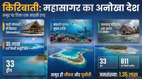किरिबाती को करीब से जानिए: इतिहास, संस्कृति, मछली पालन से लेकर डूबते द्वीपों के संकट की पूरी इनसाइड स्टोरी