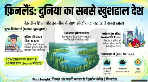 नॉर्दर्न लाइट्स से लेकर सांता क्लॉज़ के गांव तक! जानिए फिनलैंड ट्रिप के टॉप-10 पर्यटन स्थल