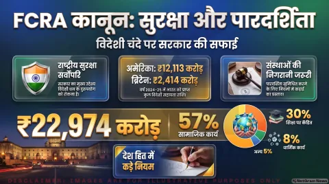 गृह मंत्रालय ने JPC के सामने रखा पक्ष; राष्ट्रीय सुरक्षा और पारदर्शी विदेशी फंडिंग पर जोर : FCRA Amendment Bill Alert 2026
