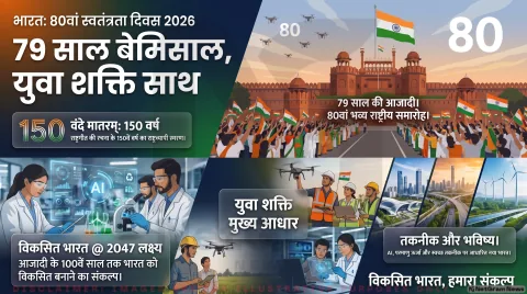 आज ही जानें: 79वां या 80वां? स्वतंत्रता दिवस की गिनती का सही फॉर्मूला और राष्ट्रीय आयोजनों की पूरी लिस्ट