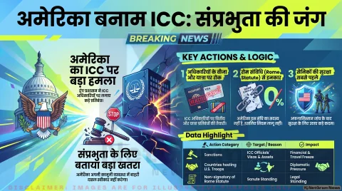 अमेरिका ने ICC के खिलाफ शुरू किया बड़ा अभियान, ट्रंप प्रशासन ने बताया संप्रभुता के लिए खतरा