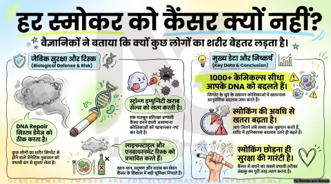 Smoking & Cancer Risk Alert 2026: धूम्रपान और कैंसर के बीच क्या है डीएनए का गणित? तुरंत पढ़ें वैज्ञानिकों का बड़ा खुलासा