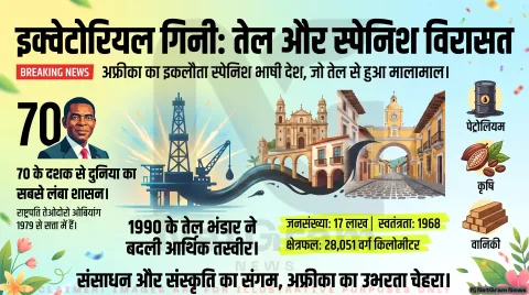 इक्वेटोरियल गिनी (Equatorial Guinea): अफ्रीका का छोटा लेकिन तेल संपदा से समृद्ध देश, इतिहास, संस्कृति और जीवनशैली की पूरी जानकारी
