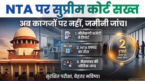 नंदन नीलेकणि हाई-पावर कमेटी से प्रगति रिपोर्ट तलब; NTA दफ्तर का होगा न्यायिक निरीक्षण : Exam Reforms Supreme Court Updates 2026