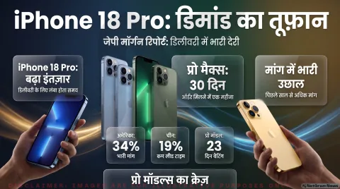 डिलीवरी लीड टाइम बढ़कर 30 दिन तक पहुंचा; जानिए प्रमुख देशों में स्टॉक की स्थिति : Apple iPhone 18 Pro Delivery Alert 2026
