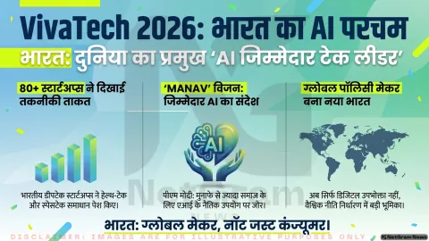 VivaTech 2026 में भारत की दमदार मौजूदगी, AI पार्टनर कंट्री बनकर दिया जिम्मेदार टेक नेतृत्व का संदेश