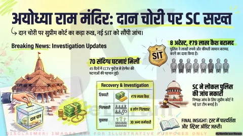 अगर आप भी करते हैं राम मंदिर में दान, तो तुरंत पढ़ें: सुप्रीम कोर्ट का मंदिर ट्रस्ट को रसीदों और ऑडिट पर बड़ा आदेश