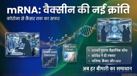 अगर आप भी मानते हैं कि mRNA वैक्सीन रातों-रात बनी, तो थोड़ा ठहरिए! तुरंत जानें 50 साल पुराने शोध का पूरा सच