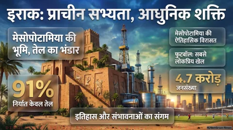 इराक को करीब से समझें: जानिए बगदाद से लेकर कर्बला-नजफ तक और 2026 में कृषि-जल संकट का पूरा सच