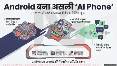 Google I/O 2026 से पहले Gemini AI की बड़ी टेस्टिंग, Android फोन में दिख सकता है नया स्मार्ट अनुभव