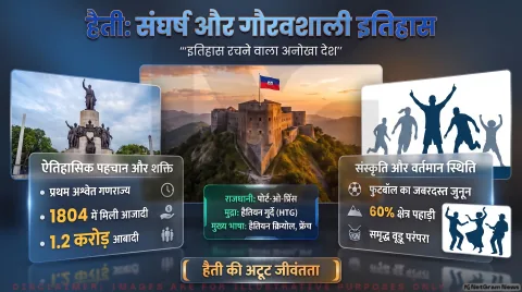 अगर आप दुनिया के देशों के बारे में जानना पसंद करते हैं, तो हैती का यह अनोखा इतिहास तुरंत पढ़ें