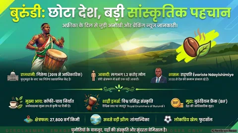 बुरुंडी: अफ्रीका का छोटा देश, बड़ी कहानी और अनोखी संस्कृति