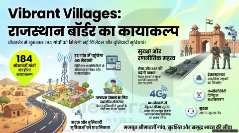 बीकानेर बॉर्डर से Vibrant Villages Programme-2 की शुरुआत, 184 सीमावर्ती गांवों को मिलेगा फायदा