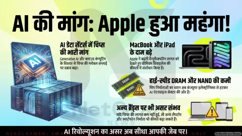 AI की बढ़ती मांग का असर, Apple ने MacBook और iPad के कुछ मॉडल महंगे किए