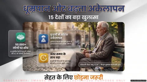 Senior Citizen Mental Health Alert: धूम्रपान करने वाले बुजुर्गों में बढ़ा अकेलेपन का स्तर तुरंत पढ़ें रिसर्च रिपोर्ट