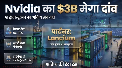 अभी पढ़ें: Microsoft और Google को टक्कर देने Nvidia ने मिलाया Lancium से हाथ, $3 Billion की डील पक्की