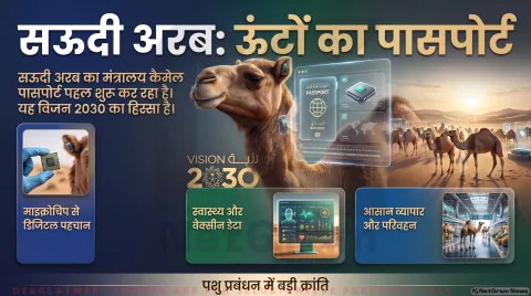 अगर आप भी मानते हैं कि पासपोर्ट सिर्फ इंसानों के लिए होता है, तो थोड़ा ठहरिए! तुरंत जानें सऊदी अरब की इस अनोखी पहल का सच