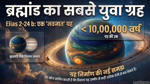 वैज्ञानिकों ने खोजा सबसे कम उम्र का ग्रह Elias 2-24 b; जानिए इसकी विशेषताएं : Youngest Planet Discovery Alert