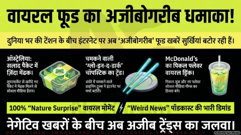 ऑस्ट्रेलिया में सलाद पैकेट के अंदर ज़िंदा मेंढक मिला, “Weird News” ट्रेंड में यह घटना वायरल
