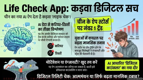 चीन में वायरल हुआ ‘Life Check’ ऐप, यूज़र्स को दे रहा करियर और रिश्तों पर कड़े डिजिटल रियलिटी चेक