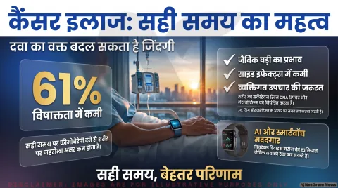अगर आप भी ले रहे हैं कैंसर या इम्यूनोथेरेपी की दवाएं, तो थोड़ा ठहरिए! तुरंत जानें समय और 'सर्केडियन रिदम' का असर