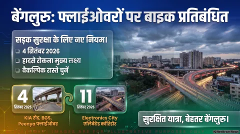 एयरपोर्ट और इलेक्ट्रॉनिक सिटी एलिवेटेड कॉरिडोर पर टू-व्हीलर बैन; तुरंत चेक करें नई गाइडलाइन : Bengaluru Traffic Alert